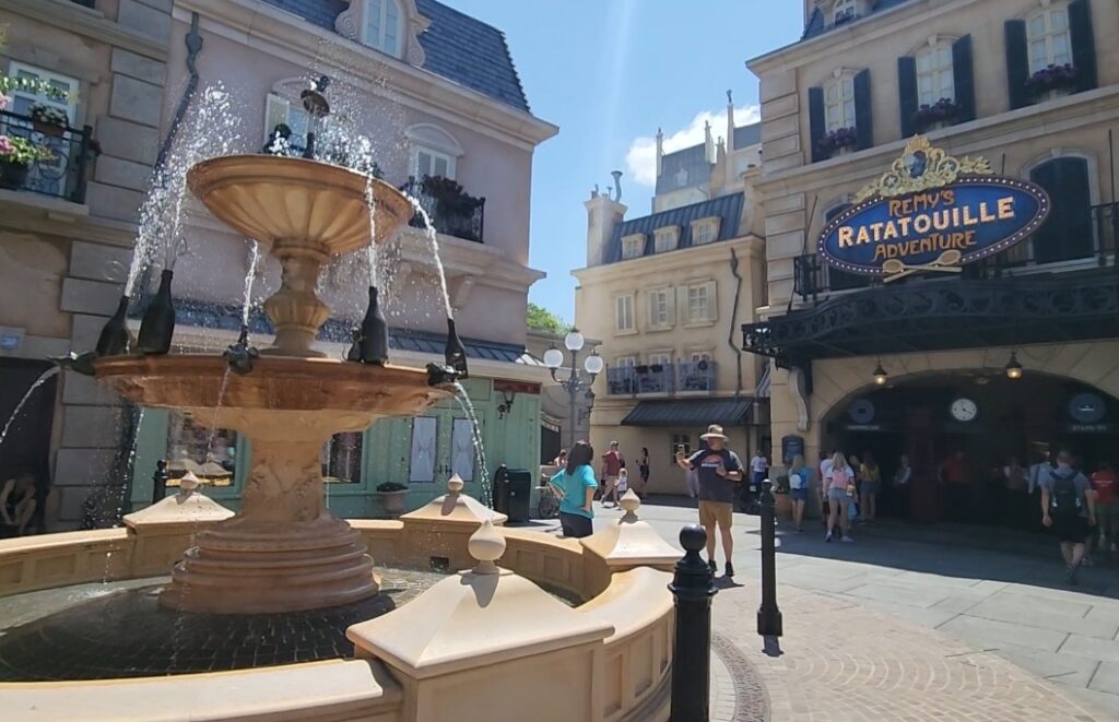 Remy's Ratatouille Adventure, Epcot World Showcase, France Pavilion in Epcot World Showcase